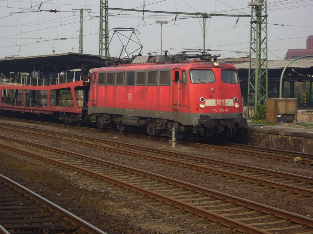 115 336-0 in Dortmund. April 2009