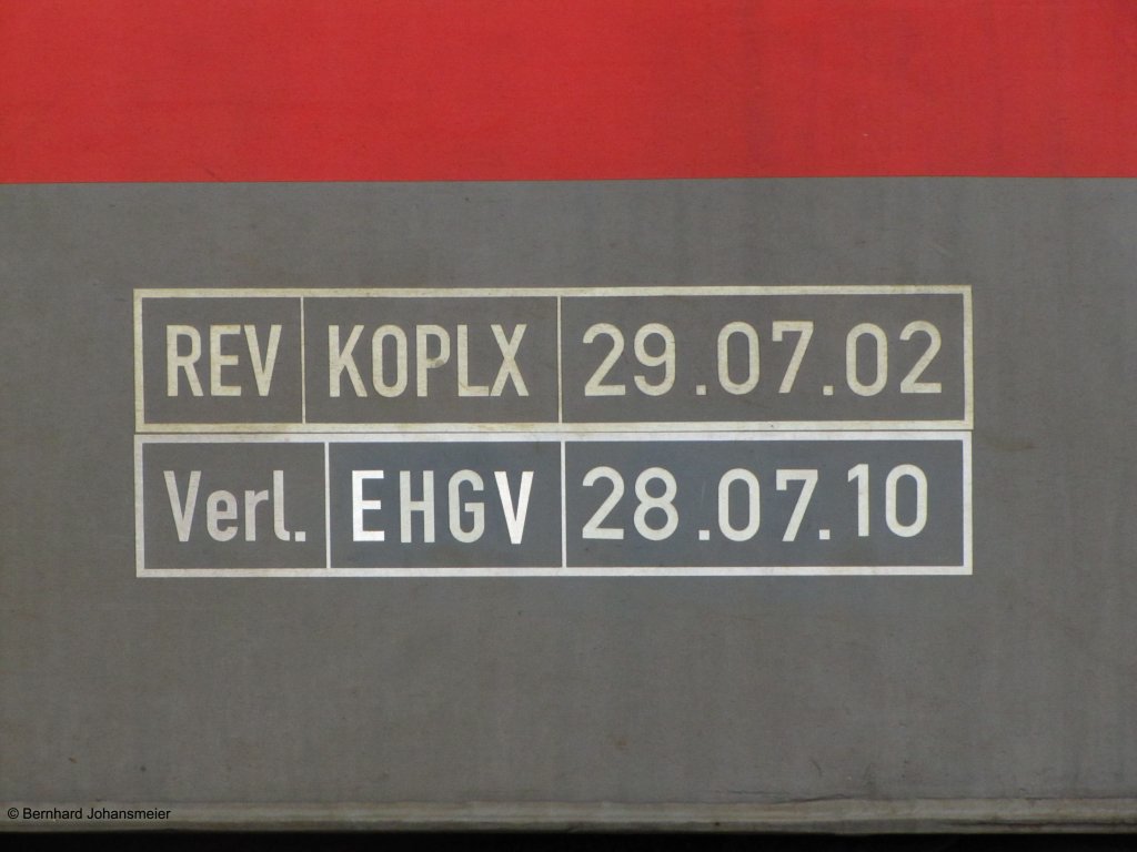 Mittlerweile ist die Fristverlngerung von 140 808-7 allerdings abgelaufen. Das Foto entstand im Mai 2010 in Hannover.