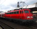 110 464-5 mit RE 14234 in Hannover. Mrz 2010