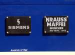 beige-blau/162540/unter-der-fabriknummer-18741-wurde-e10 Unter der Fabriknummer 18741 wurde E10 1239 im Jahr 1962 von Krauss Maffei und Siemens gebaut.