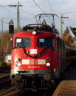 Mit dem heutigen Fahrplanwechsel enden in Niedersachsen und Bremen die Eins�tze der Baureihe 110 im Nahverkehr. Zum Abschied haben sich ein paar Mitarbeiter aus Emden etwas sch�nes f�r die letzte Fahrt mit RE 14149 von Emden nach Rheine �berlegt. Sch ...