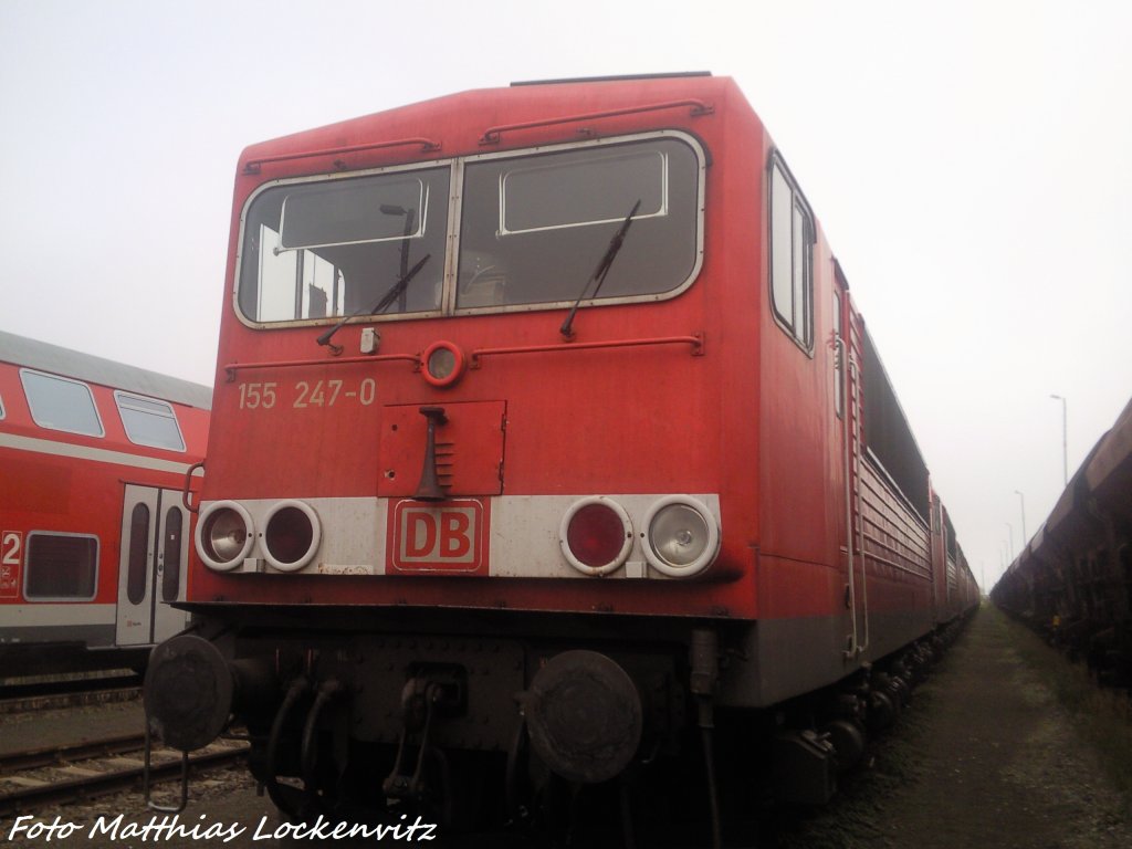 155 247-0 in Mukran am 21.10.12