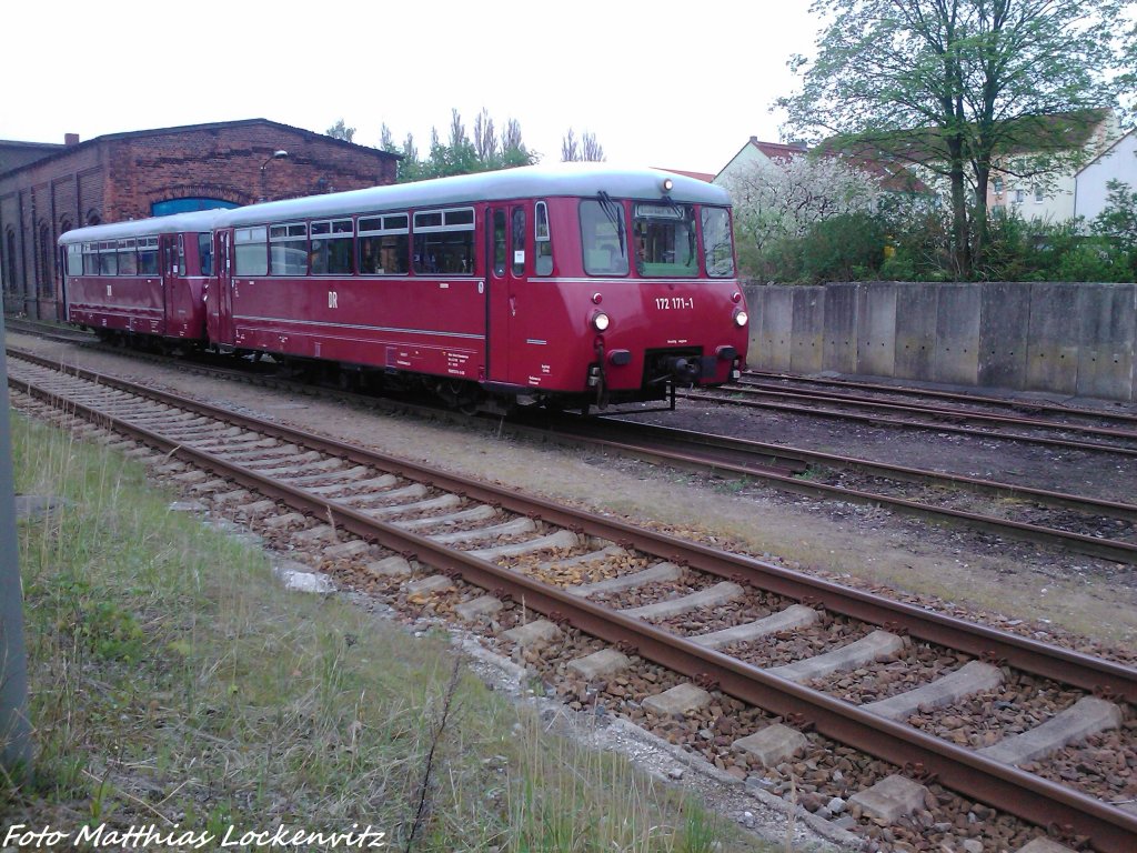 172 171-1 & 172 132-3 abgestellt in Bergen auf R�gen am 11.5.13