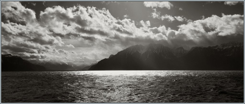 Wetterumschwung am Genfersee.
(05.02.2013)