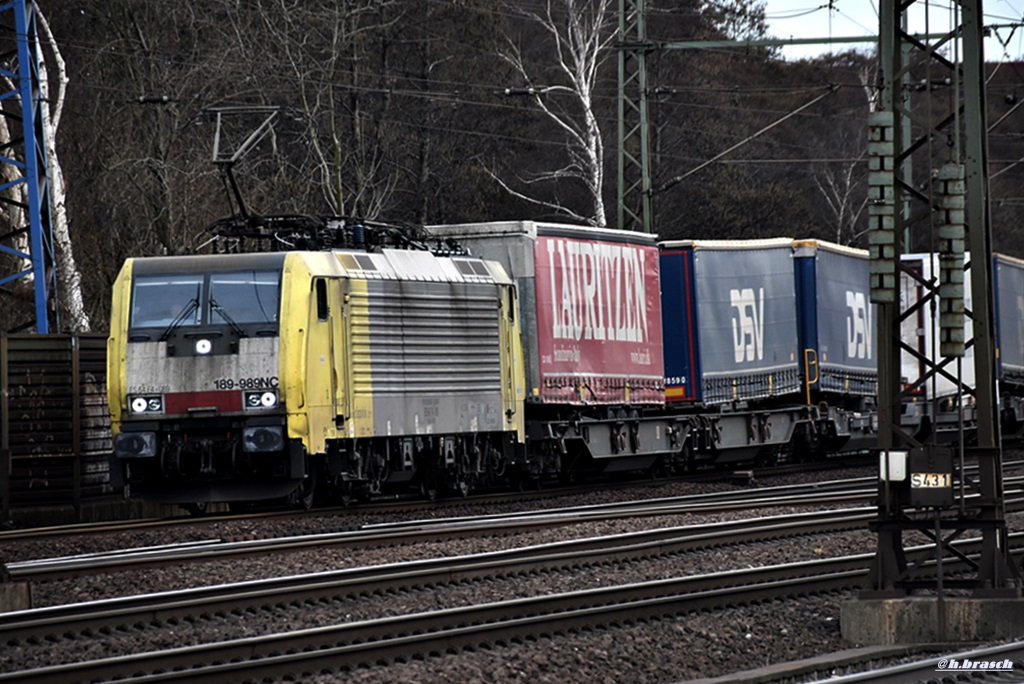 189-989 d�ste mit einen KLV durch hh-harburg,03.03.17