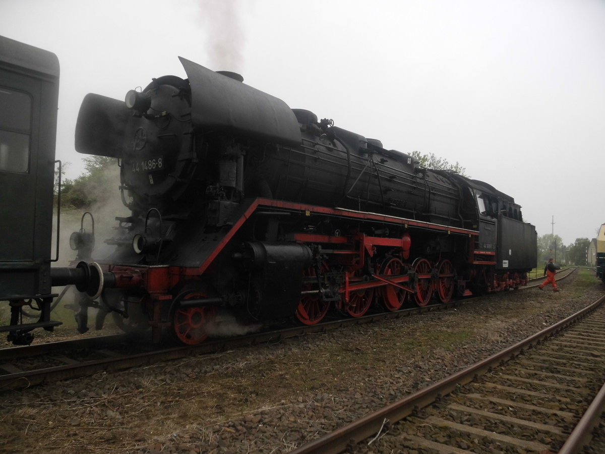 44 1486 trifft aus Sta�furt in Egeln ein am 6.5.17
