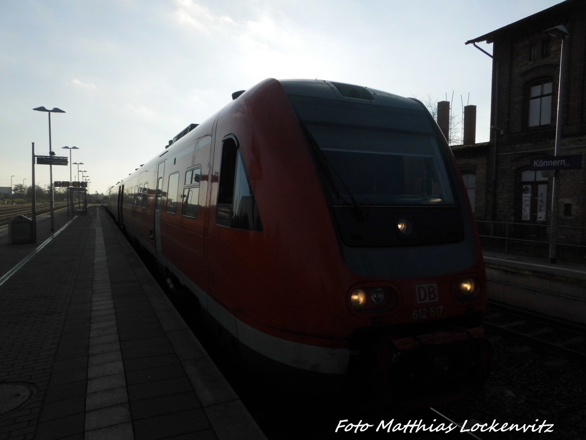 612er im Bahnhof K�nnern am 6.12.15
