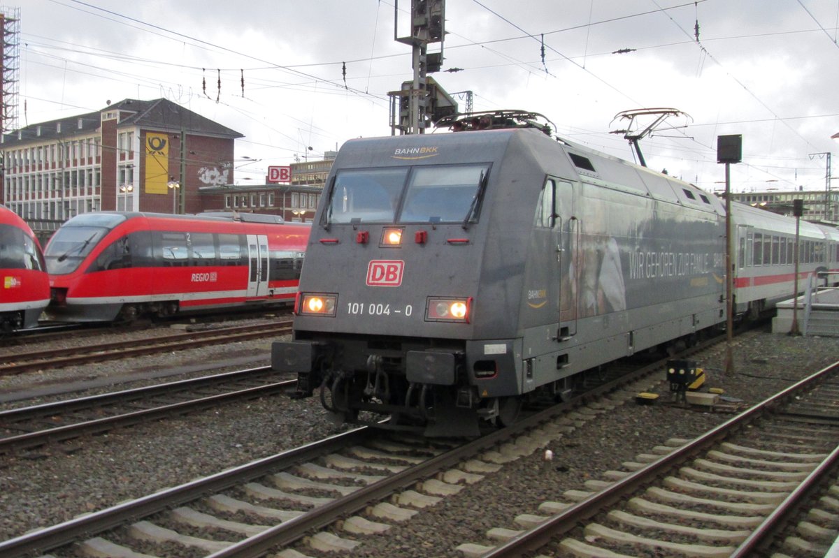 Am 27 Dezember 2016 verl�sst 101 004 M�nster.