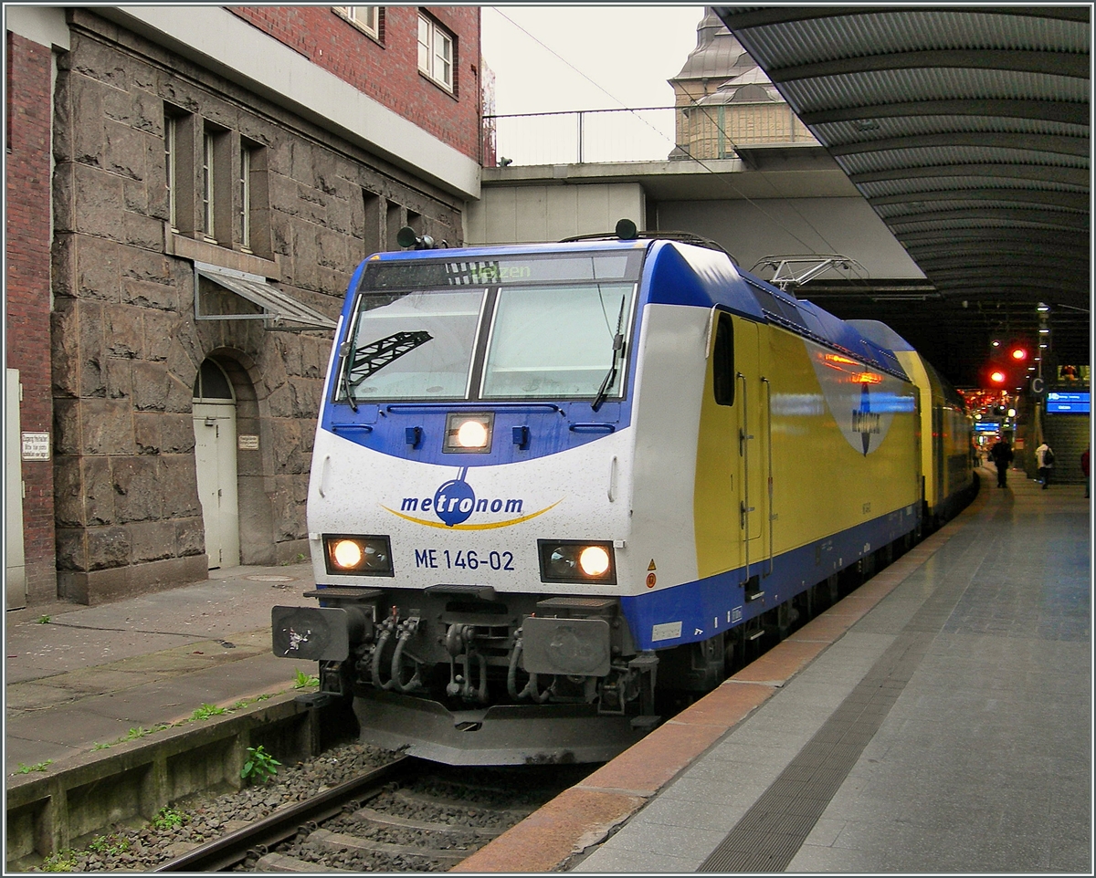 Die ME 146 02 in Hamburg Hbf.
26. Mai 2006