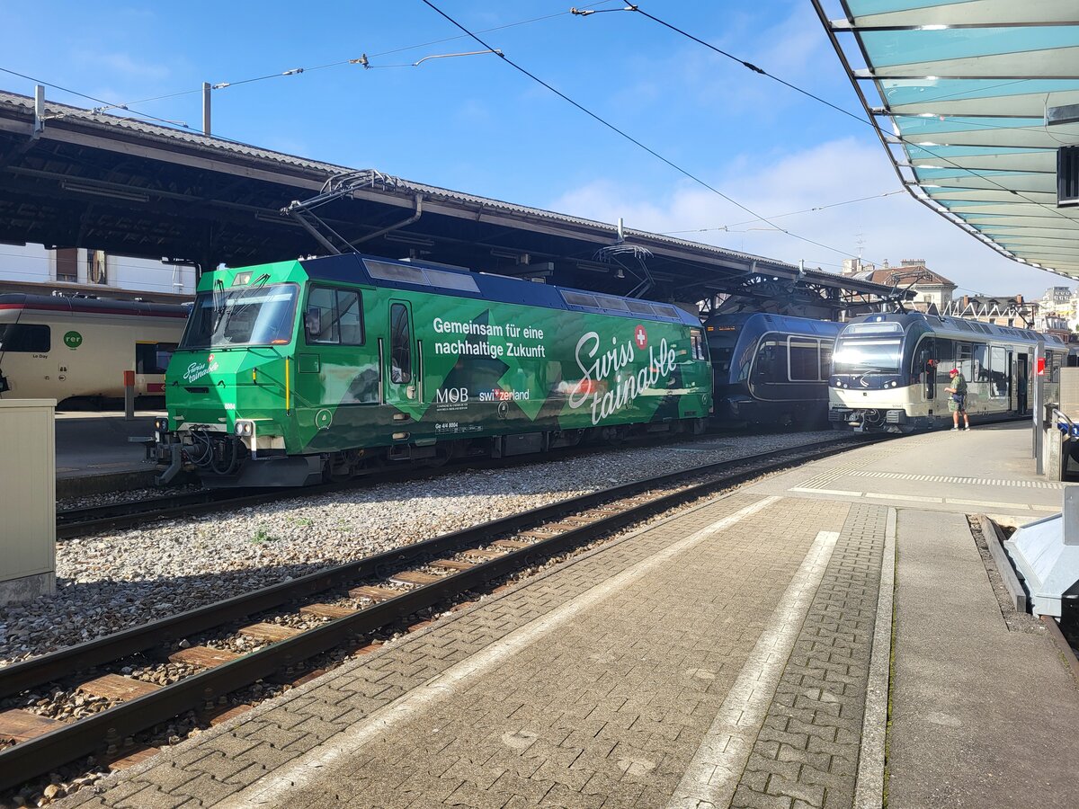 Die neuste Werbelok der MOB: die MOB Ge 4/4 8004
29.10.2024