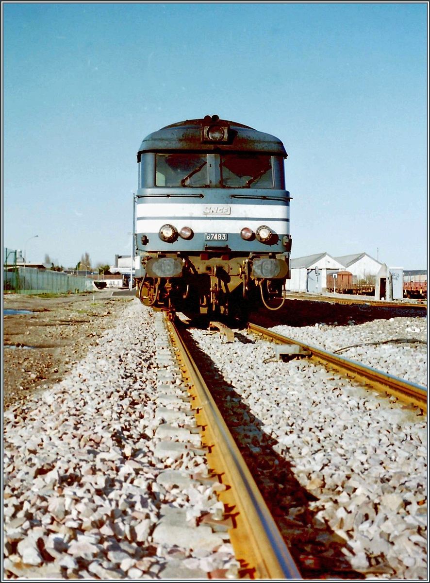 Die SNCF BB 67 483 in Dieppe

14. Feb. 2002
