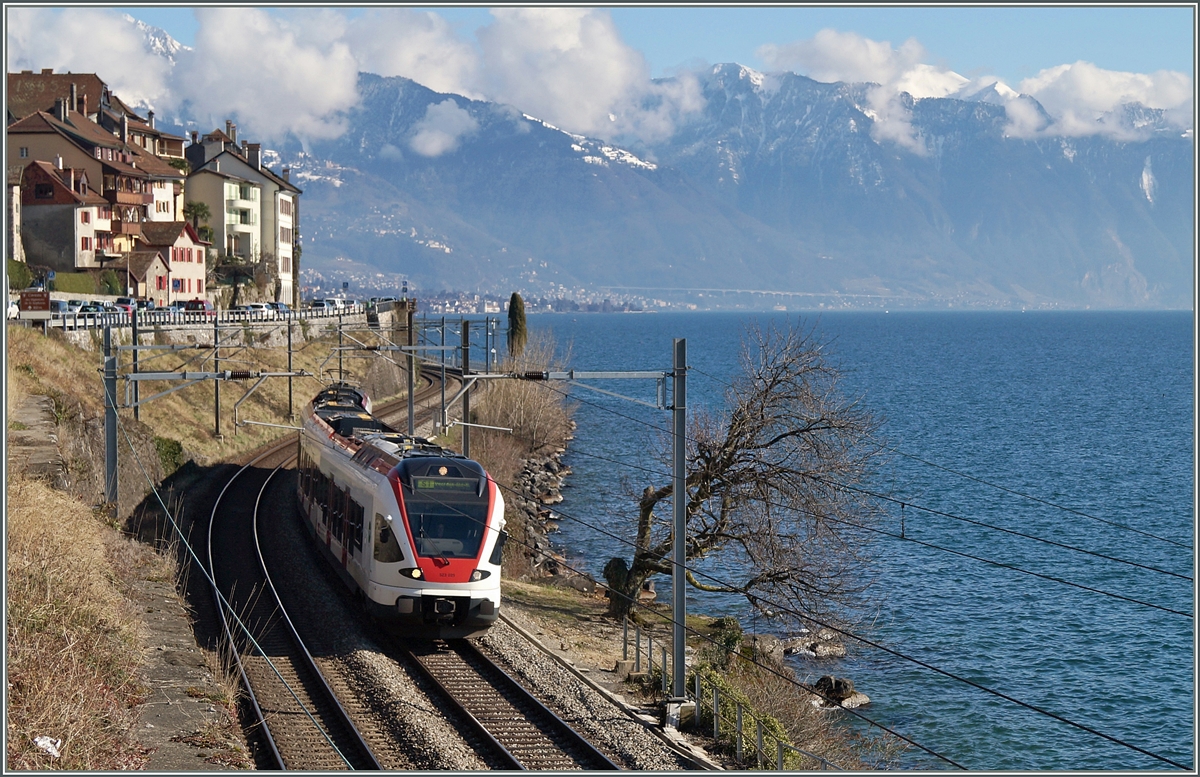 Ein  Flirt  bei St-Saphorin.
23.02.2014