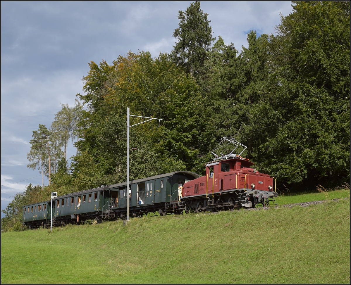 Fahrtag DVZO.

Ee 3/3 16363 in Emmetschloo. Oktober 2021.