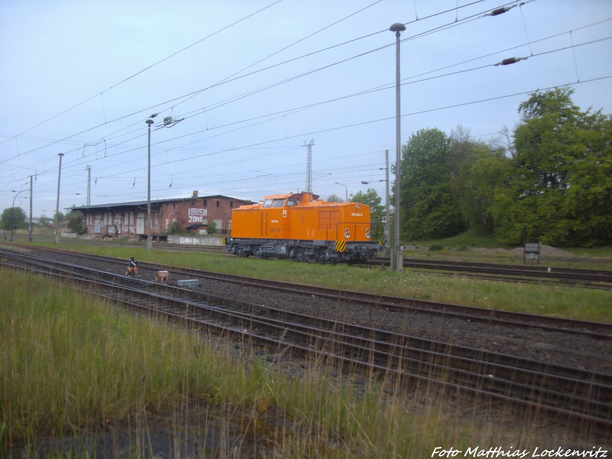 MTEG 293 022-0 abgestellt im Bahnhof Bergen auf R�gen am 9.5.14
