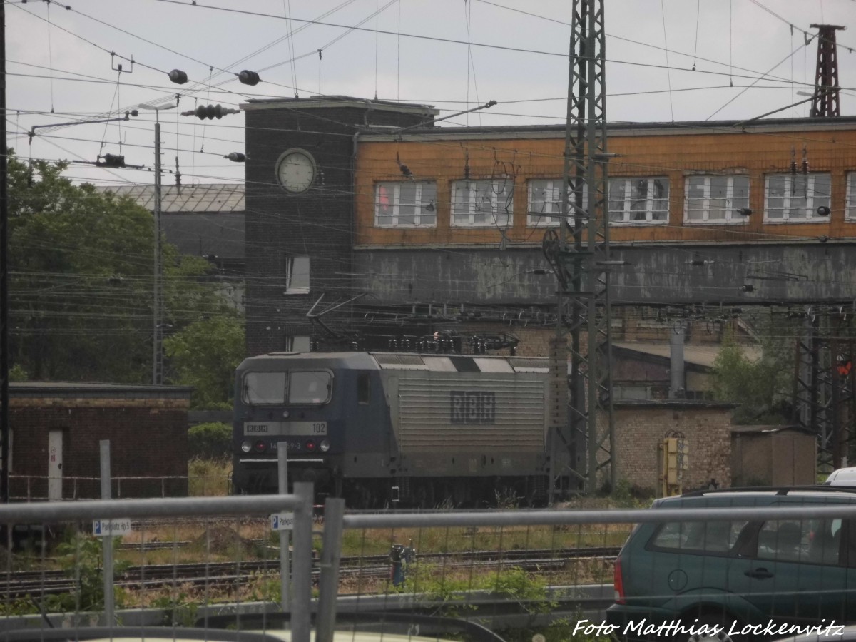 RBH 102 verl�sst Halle (Saale) am 11.6.15