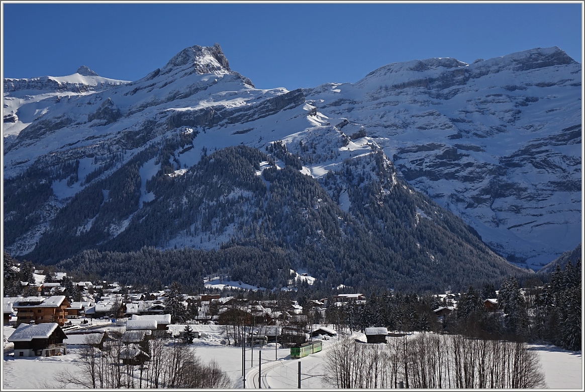 Reise ins winterliche Les Diablerets.
(11.02.2014)