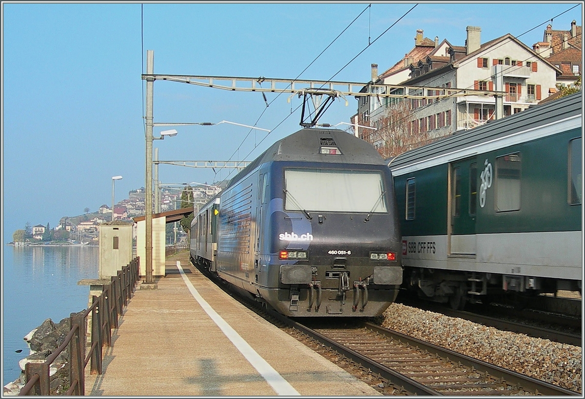 SBB Re 460 051-6 in St-Saphorin.
9. April 207