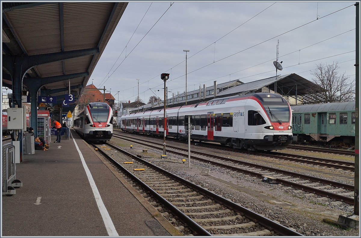 SBB  Seehasen  in Konstanz. Diese bedienen die DB Strecke Konstanz Engen. 

10. Dez. 2019