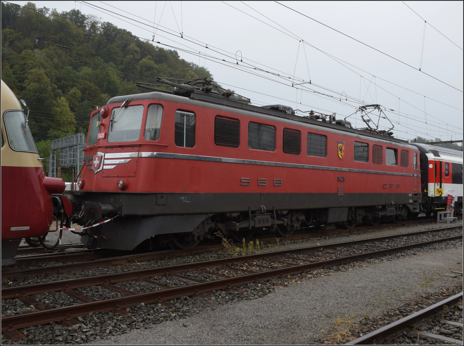 Depotfest Olten 2023. 

Ae 6/6 11425 'Gen�ve'. August 2023.