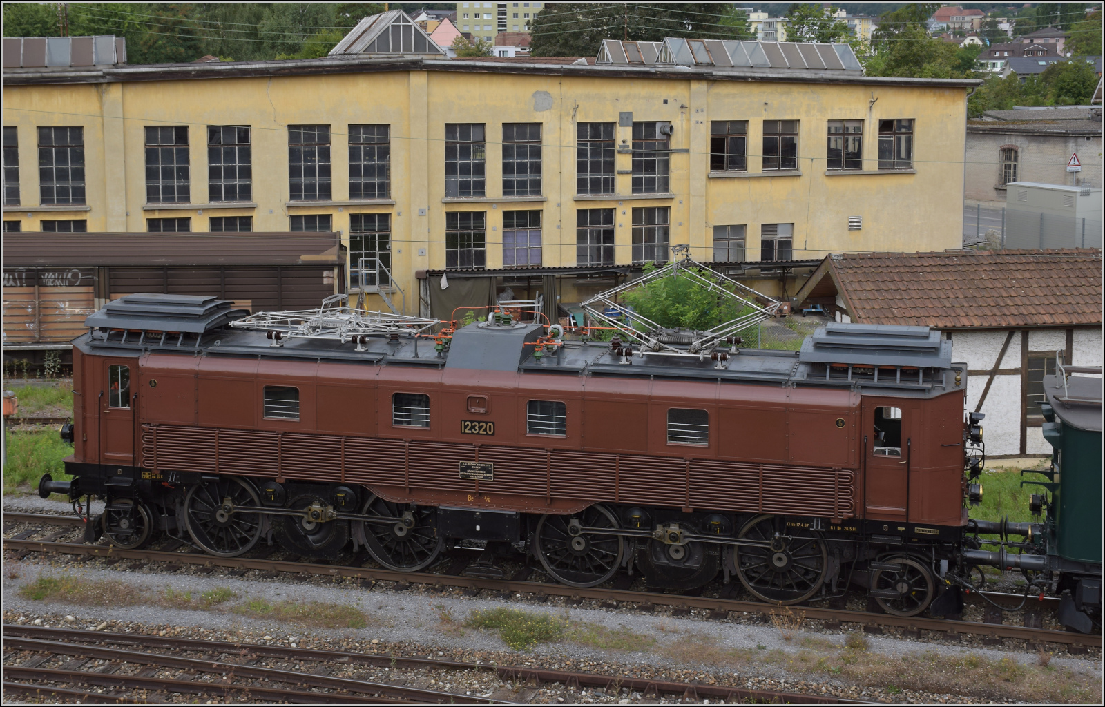 Depotfest Olten 2023. 

Rehbock Be 4/6 12320. August 2023.