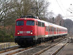 110 427-2 mit der RB68 zwsichen Münster und Rheine. März 2013