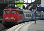 Zum letzten Mal hat 115 332-9 den D 1248 aus Saratov von Frankfurt (Oder) nach Berlin gebracht.