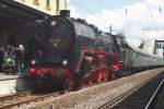 Am 1 Juni 2014 steht 01 118 in Neustadt (Weinstrasse) w�hrend der vielleicht letzte Plandampf/Dampfspektakel in Rheinland-Pf�lz.