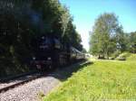 52 8079 als Schlusslicht unterwegs nach Bergen auf R�gen am 15.6.14