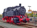 tender-dampflok 80 013 zusehen in dampflok-museum neuenmarkt-wirsberg