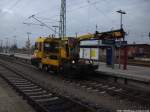 Ein GAF bei der Arbeit im Bahnhof Bergen auf R�gen am 14.11.13
