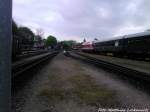 R�BB Mh 53, Kleinbahn BW, 112 565-7 (DB 202 565-89 & MTEG 118 770-7 in Putbus am 10.5.13