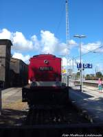 112 565-7 (202 565-8) im Bahnhof Bergen auf R�gen am 15.6.14