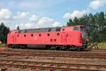 219 003-1 stand beim heizhausfest im s�chsischen eisenbahnmuseum chemnitz-hilbersdorf,21.08.21