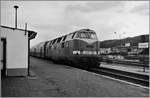 Die DR 118 799-6 beim Halt mit einem Reisezug in Bad Doberan.

26. Sept. 1990 
