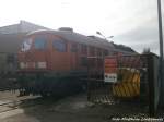 232 182 abgestellt auf dem Gel�nde der LEG in Delitzsch am 9.5.15