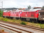 Die Ersatzteilspender f�r die LEG Loks in Delitzsch am 14.7.16