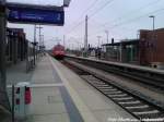 101 020-7 mit einem Leeren InterCity unterwehs nach Ostseebad Binz bei der Durchfahrt in Bergen auf R�gen am 2.6.13