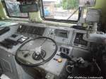 F�hrerstand der 142 255 im DB Museum Halle (Saale) am 4.7.15