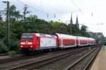 Am 20 September 2014 treft 146 010 in K�ln Deutz ein.