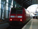 146 126-8 steht als RE9 mit ziel Osnabrück Hbf im Bremer Hbf am 7.1.18