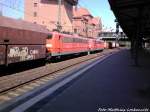 2x BR 151 mit einem G�terzug bei der Abfahrt ausm Bahnhof Hamburg-Harburg am 8.6.13