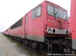 155 024 abgestellt in Mukran/R�gen am 2.1.16