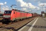 Erzbomber mit 189 086 treft am 27 M�rz 2017 in Dillingen ein.