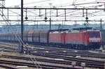 Am 22 Augustus 2018 wurde 189 024 samt Kohlezug in Venlo fotografiert.