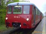 Ferkeltaxe 172 132 & 172 171 von K�stner Schienenbustreisen chemnitz beim Bahnhofsfest 2010 in Putbus.