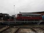 172 171 und eeine k� auf der Drehscheibe im Eisenbahnmuseum Chemnitz-Hilbersdorf am 12.11.15