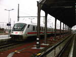 Ein Ersatzzug f�r einen IC2 mit ziel Magdeburg Hbf im Bahnhof Halle/Saale Hbf am 12.3.18