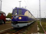 SVT 137 234 mit Fl�gelrad und DR Schriftzug in Falkenberg/Elster am 9.10.16