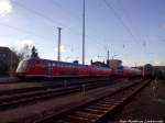 W�hrend des Bahnstreiks standten 2 Z�ge der Linie S7 abgestellt im Bahnhof Halle-Nietleben am 8.11.14