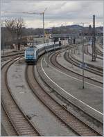 Die 223 069 erreicht mit ihrem Alex von M�nchen kommend ihr Ziel Lindau Hbf.